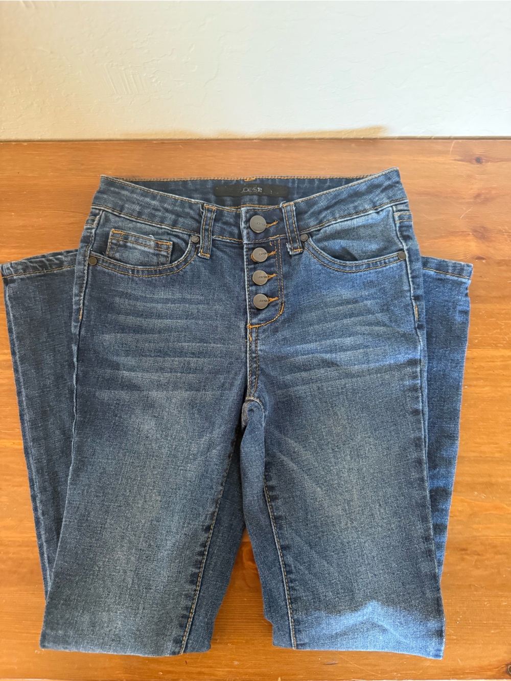 Joe's Jeans Blue Button-Fly Kids Denim Jeans